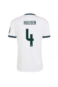 Real Madrid Dean Huijsen #4 Fotballdrakt Hjemme Klær 2026-27 Korte ermer